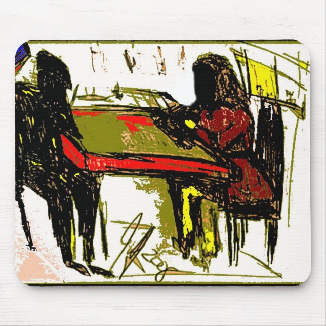 soldiers school girl mouse pad (Front)