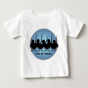 Soldiers Tribute Baby T-shirts War Memorial Shirts