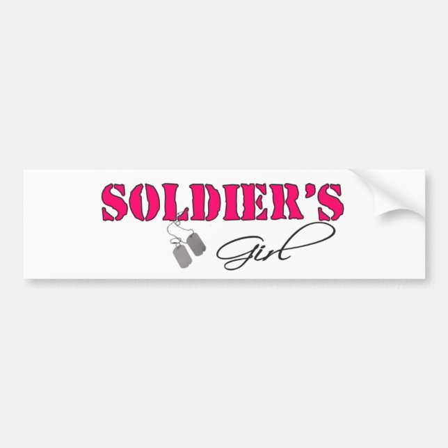 SoldiersGirl Bumper Sticker (Front)