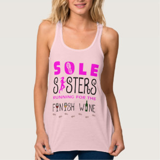 Sole Sisters Finish Wine - All Sport Singlet