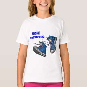 Sole Survivors - A Pair Of Well Worn Trainers T-Shirt