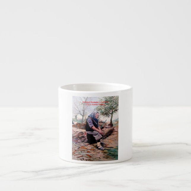 Soledad/Soidade/Loneliness Espresso Cup (Front)