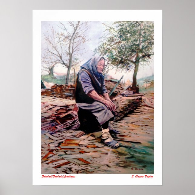 Soledad/Soidade/Loneliness Poster (Front)