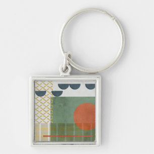 Soleil Rouge III Key Ring