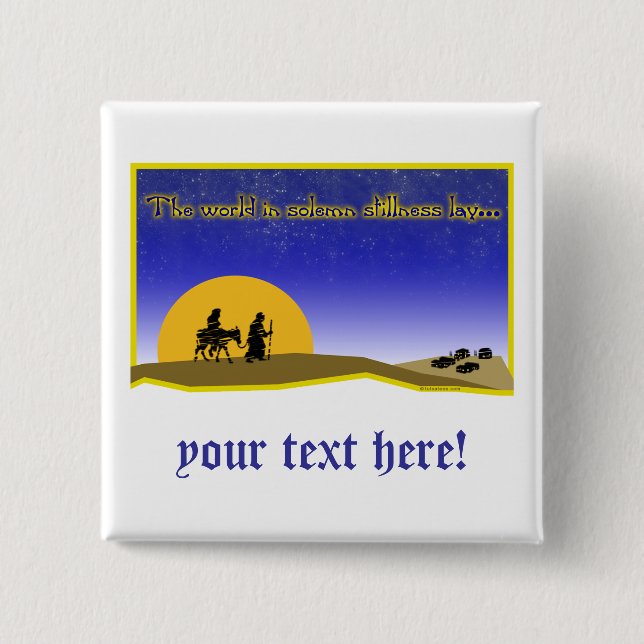 Solemn Stillness Pin (Front)
