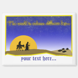 Solemn Stillness Postcard Magnet
