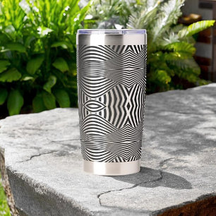 Solemnidad black spiegels  insulated tumbler