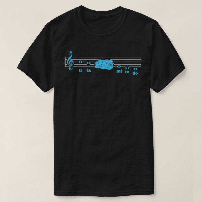 Solfege Music SoFa Choir  T-Shirt (Design Front)