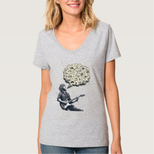 Solfeggio explosive guitar player T-Shirt