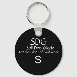 Soli Deo Gloria Key Ring
