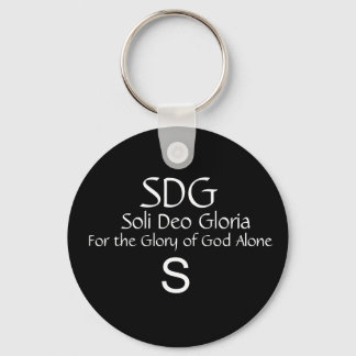 Soli Deo Gloria Key Ring