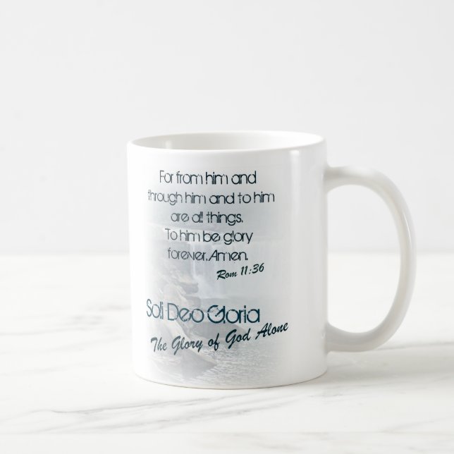 Soli Deo Gloria/The Glory of God Alone Coffee Mug (Right)