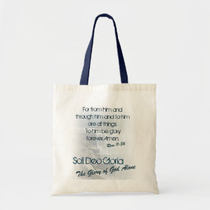 Soli Deo Gloria/The Glory of God Alone Tote Bag