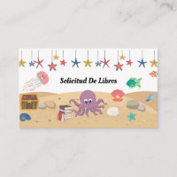 Solicitud De Libros Para Bebe, Bajo El Mar