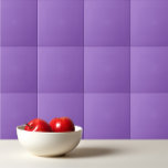 Solid amethyst purple tile<br><div class="desc">Solid color amethyst purple design.</div>