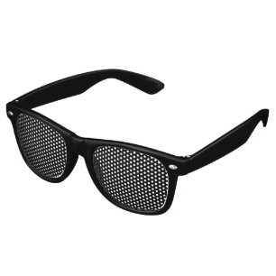 Solid Black Colour Retro Sunglasses