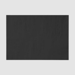 Solid Black Tissue Paper