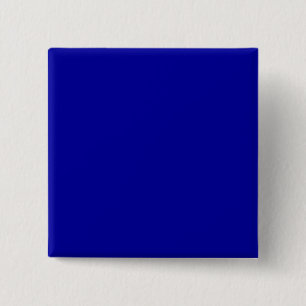 Solid Blue Background Web Colour 000099 15 Cm Square Badge