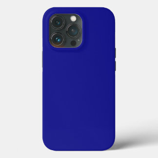 Solid Blue iPhone 13 Pro Case