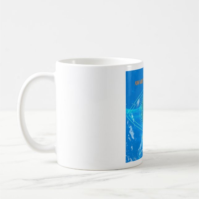 Solid Blue Coffee Mug (Left)