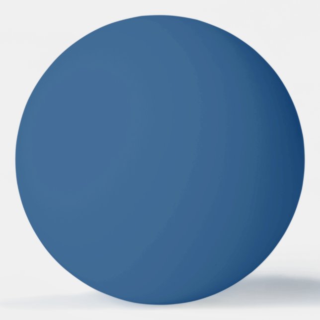 Solid Blue Colour Ping-Pong Ball (Front)