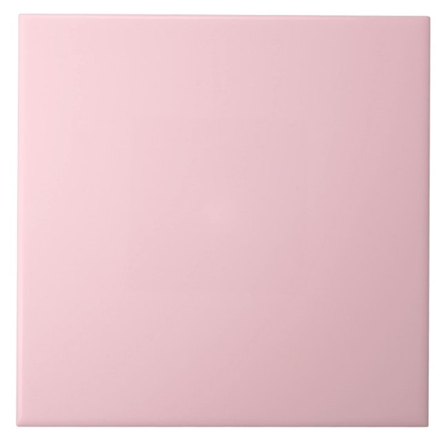 Solid Blush Pink Tile (Front)