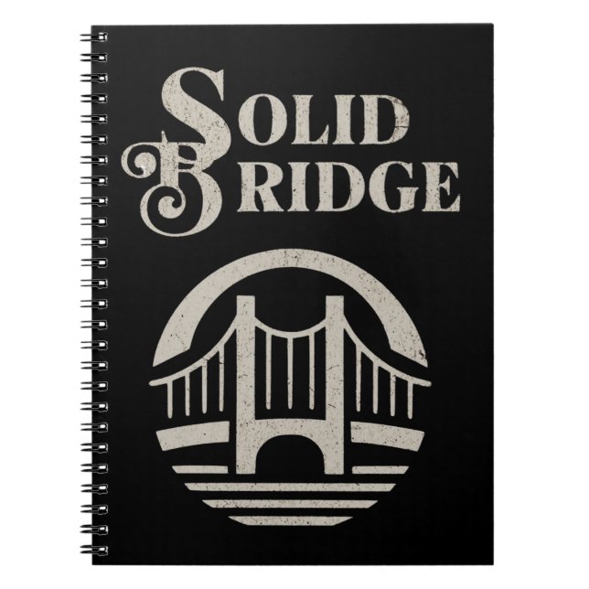 SOLID BRIDGE NOTEBOOK (Front)