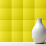 Solid bright canary yellow tile<br><div class="desc">Solid color bright canary yellow design.</div>