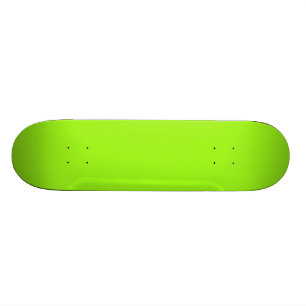 Solid Bright Chartreuse Green Skateboard