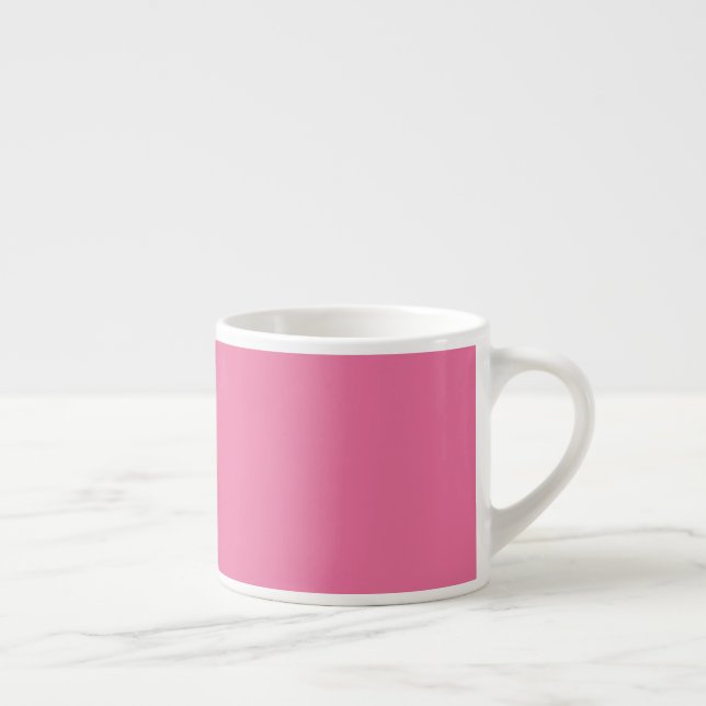 Solid Bright Rose Pink Espresso Cup (Right)