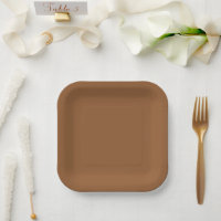Solid brown colour napkins