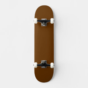 Solid Brown Skateboard