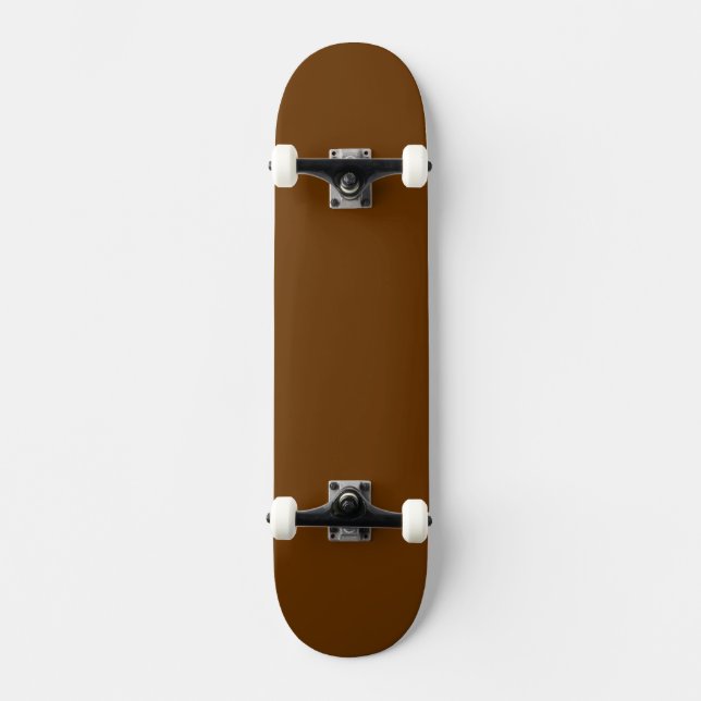 Solid Brown Skateboard (Front)