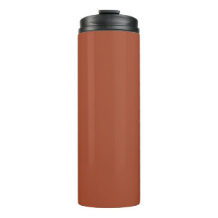 Solid Burnt Orange  Thermal Tumbler