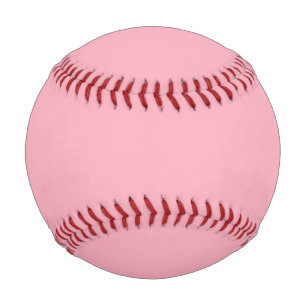 Solid cherry blossom pink baseball