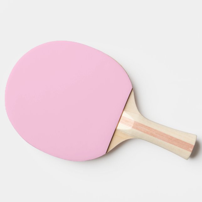 Solid classic rose ping pong paddle (Side)