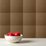 Solid coffee brown tile<br><div class="desc">Solid color coffee brown design.</div>