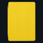 Solid color bright yellow iPad pro cover<br><div class="desc">Solid color bright yellow design.</div>