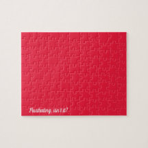 Solid Color Frustrating Jigsaw Puzzle