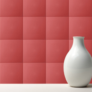 Solid color indian red dusty red tile