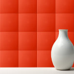 Solid color lava vivid red orange tile<br><div class="desc">Solid color lava vivid red orange design.</div>