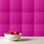 Solid color light berry pink fuchsia tile<br><div class="desc">Solid color light berry pink fuchsia design.</div>