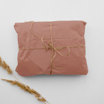 Solid Color Mocha Beige Tissue Paper<br><div class="desc">Boho colors are perfect for any event or occasion. This solid color tissue paper matches our boho-neutral gift-wrapping supplies. Solid Color Mocha Beige Tissue Paper. Color hex code B17868. See our collection for more great gift-wrapping ideas and colors.</div>