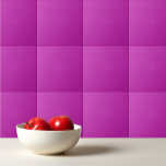 Solid color neon purple tile<br><div class="desc">Trendy simple design in neon purple solid color.</div>