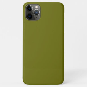 Solid color olive green Case-Mate iPhone case