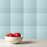 Solid color pale aqua blue tile<br><div class="desc">Solid color pale aqua blue design.</div>