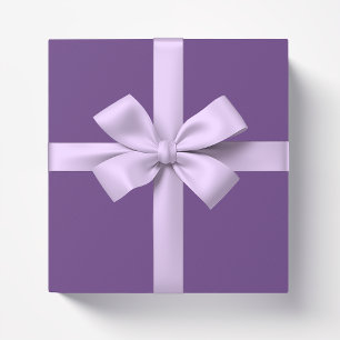 Solid color plain Amethyst purple Wrapping Paper