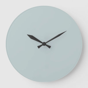 Solid Color Wall Clock - Light Blue