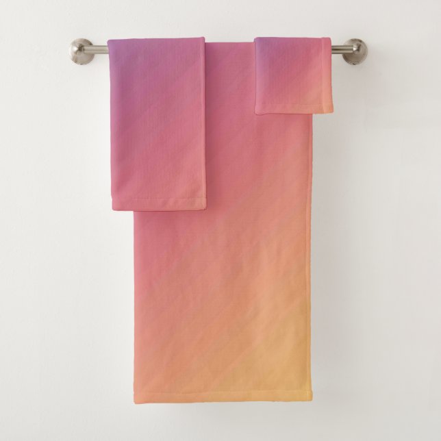 Solid Colour American Bath Towel Set (Insitu)