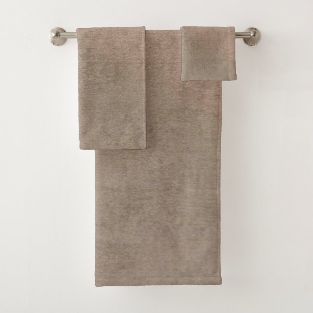 Solid Colour American Bath Towel Set (Insitu)